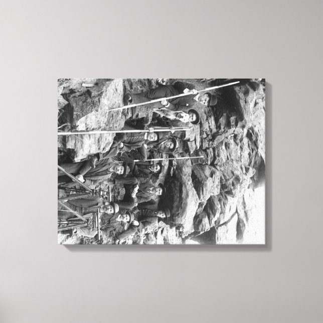 Impressão Em Tela Deadwood Central Railroad Engenheiro Corps (Frente)