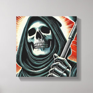 Impressão Em Tela death character illustration