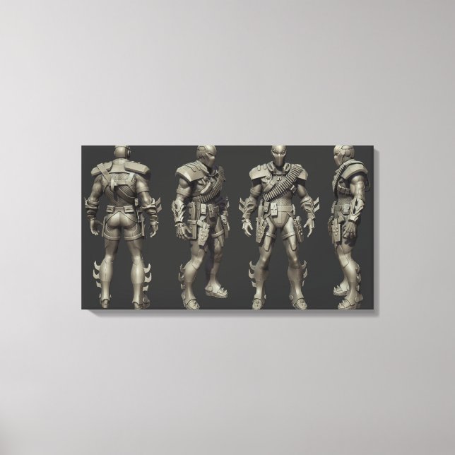 Impressão Em Tela Deathbird Turround (Frente)