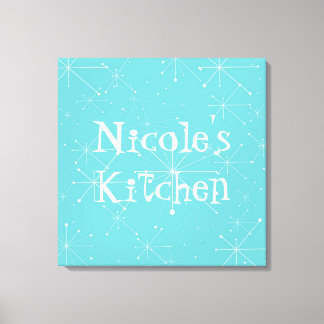 Impressão Em Tela Declive de Parede da Sala Personalizada da Cozinha