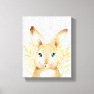 Impressão Em Tela Decor da Sala de Enfermeiro de Coelhinho Amarelo