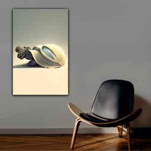 Impressão Em Tela Decor de Arte de Parede de Gentil Rare Turtle