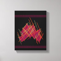 Decor de arte para design de interiores preto com 