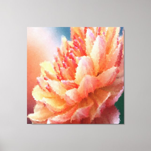 Impressão Em Tela Decor de Flor 78 (Frente)