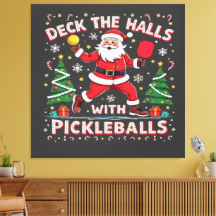 Impressão Em Tela Decore Os Corredores Com Pickleballs