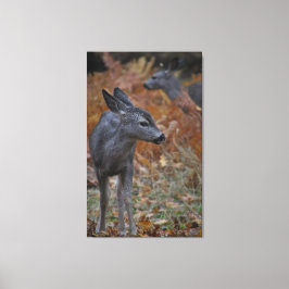 Impressão Em Tela Deer Family - bebê