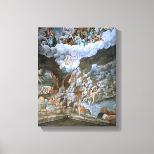 Impressão Em Tela Dei Giganti de Sala (fresco) (veja igualmente
