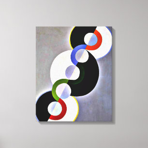 Impressão Em Tela Delaunay - Ritmo sem fim