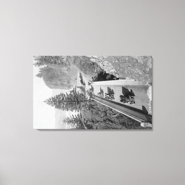 Impressão Em Tela Dell de Shepherd no Rio Columbia Fotografia 2 (Frente)