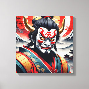 Impressão Em Tela Demon Oni 3