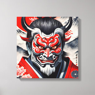 Impressão Em Tela Demon Oni 4