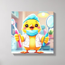Dentista Frango Tela
