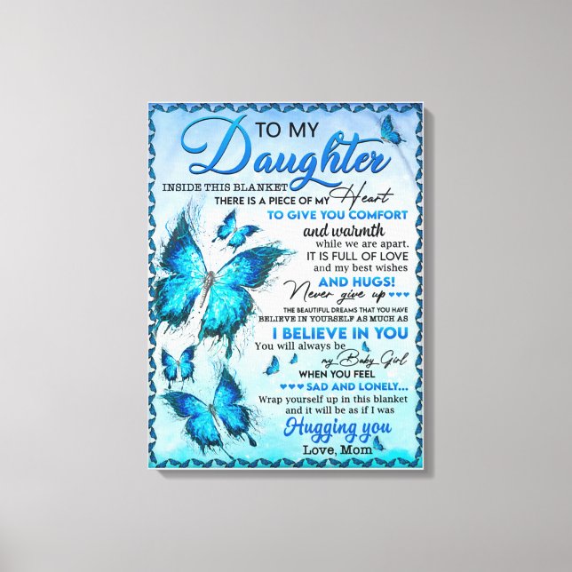 Impressão Em Tela Dentro Este Banquete Há Piece Mãe Para Filha (Frente)