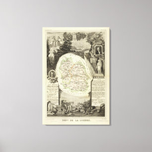 Impressão Em Tela Departamento algum Lozere