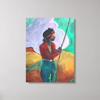 Impressão Em Tela Depois De Desenhar - O Pequeno Shepard