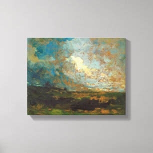 Impressão Em Tela Depois do Banho - Edward Mitchell Bannister 