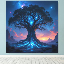 Impressão Em Tela  Der Baum der digitalen Weisheit  