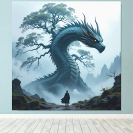 Impressão Em Tela Der Drachenbaum von Eldoria  