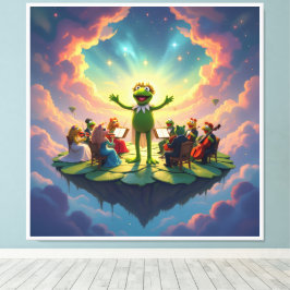 Impressão Em Tela Der Froschkönig dirigiert