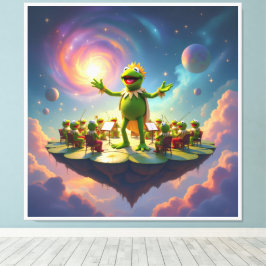 Impressão Em Tela Der Froschkönig dirigiert