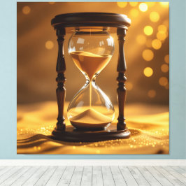 Impressão Em Tela „Der goldene Fluss der Zeit“