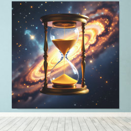 Impressão Em Tela „Der goldene Fluss der Zeit“