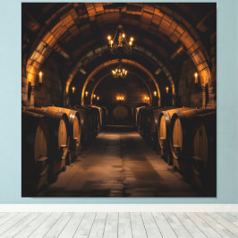 Impressão Em Tela „Der Zauber des Weins – Eleganz in jedem Tropfen“