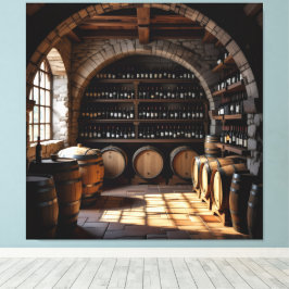 Impressão Em Tela „Der Zauber des Weins – Eleganz in jedem Tropfen“