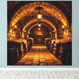 Impressão Em Tela „Der Zauber des Weins – Eleganz in jedem Tropfen“