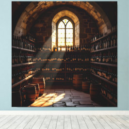 Impressão Em Tela „Der Zauber des Weins – Eleganz in jedem Tropfen“