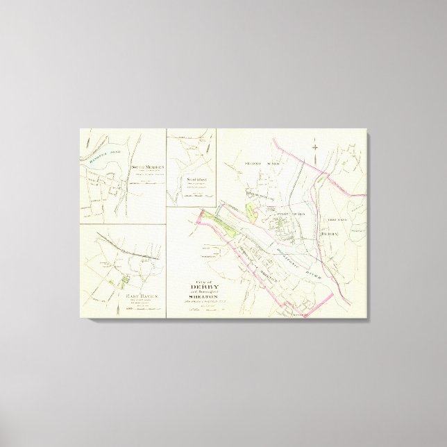 Impressão Em Tela Derby, Shelton (Frente)