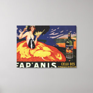 Impressão Em Tela DES Connaisseurs de Fap'Anis Celui