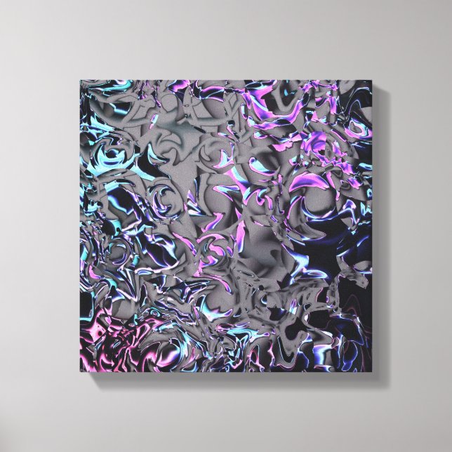 Impressão Em Tela Desastre de anos 80 (Frente)