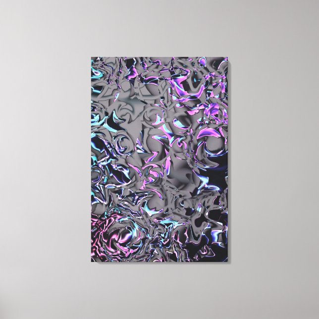 Impressão Em Tela Desastre de anos 80 (Frente)