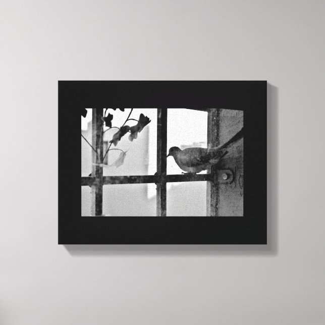 Impressão Em Tela Descanso da Manhã (Frente)