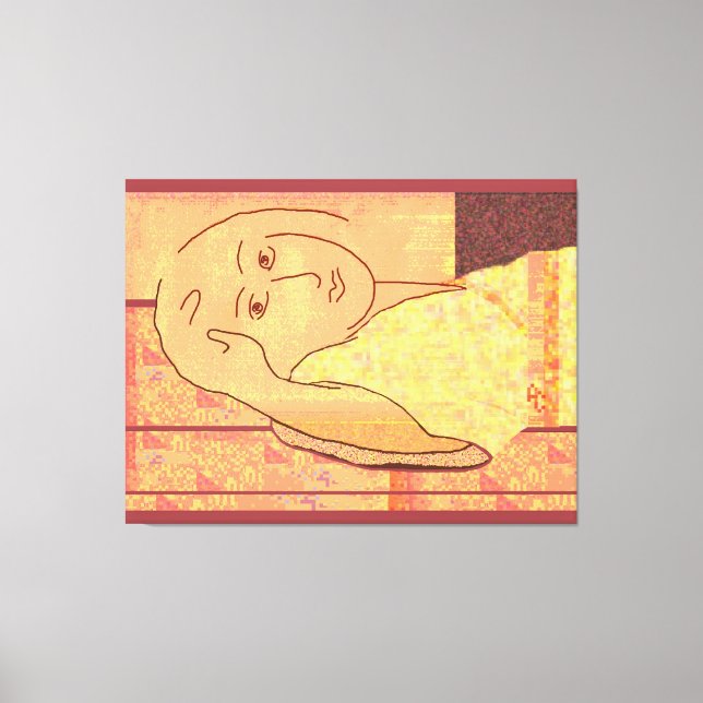 Impressão Em Tela Desenhado para Matisse (Frente)