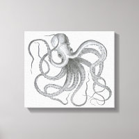 Desenho kraken vintage náutico