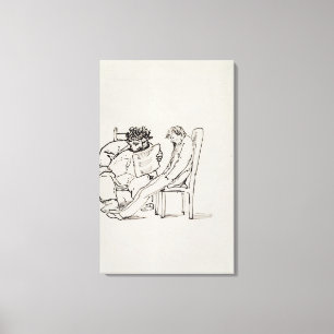 Impressão Em Tela Desenhos animados de William Morris (1834-96) que