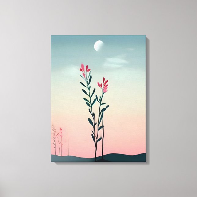 Impressão Em Tela Desert Bloom (Frente)