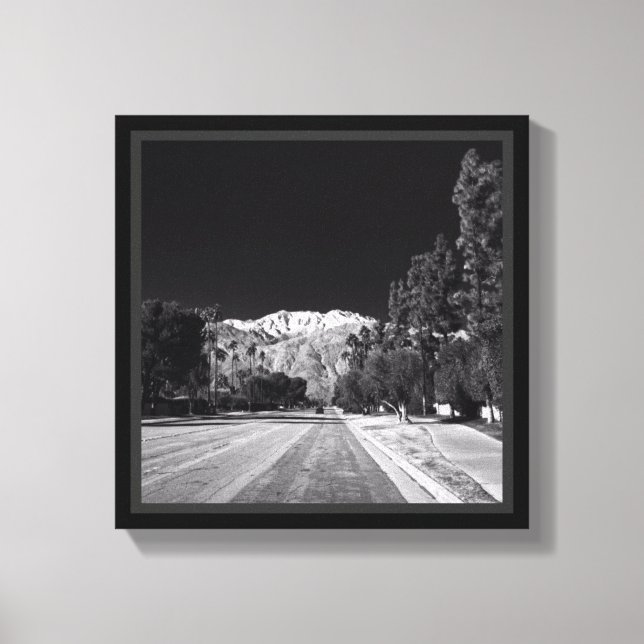 Impressão Em Tela Desert Snow-Rancho Mirage, CA por Mestrados (Frente)