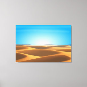 Impressão Em Tela Deserto