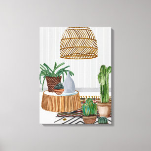 Impressão Em Tela Deserto Weavers I