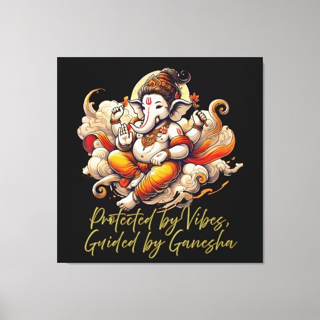 Impressão Em Tela Desi Spiritual Vibes, Meditation Energy (Frente)