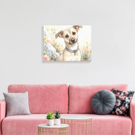 Impressão Em Tela Design Convidativo para Amantes de Animais de Esti