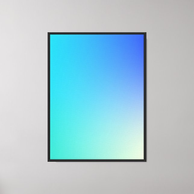 Impressão Em Tela Design de arte de parede gradiente (Frente)