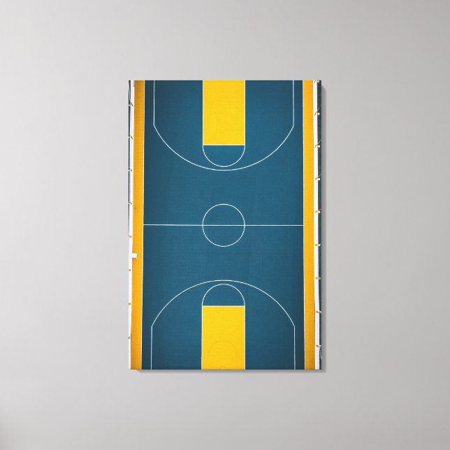 Impressão Em Tela Design de basquete incrível (Frente)