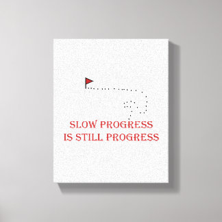 Impressão Em Tela Design de Citação Motivacional