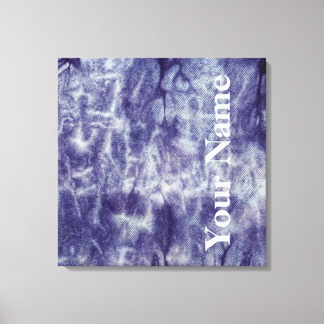 Impressão Em Tela Design de Denim Lavado #6 em Emporio Moffa (Frente)