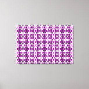 Impressão Em Tela Design de diamante roxo