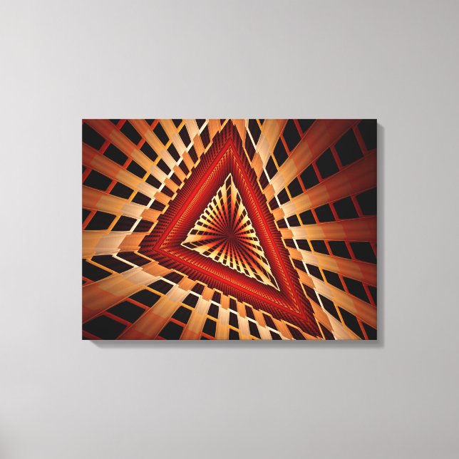 Impressão Em Tela design de Gráfico Frágil Moderno de Rede Fantástic (Frente)